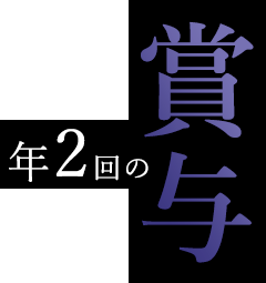 年2回の賞与